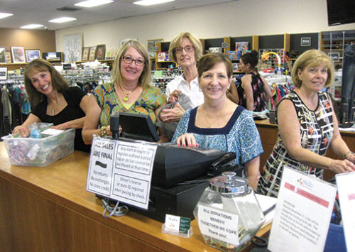 Together We Cope volunteer hours help at Nu2u, our resale shop