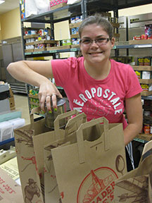 TWC volunteers make the pantry operation efficient and smooth.